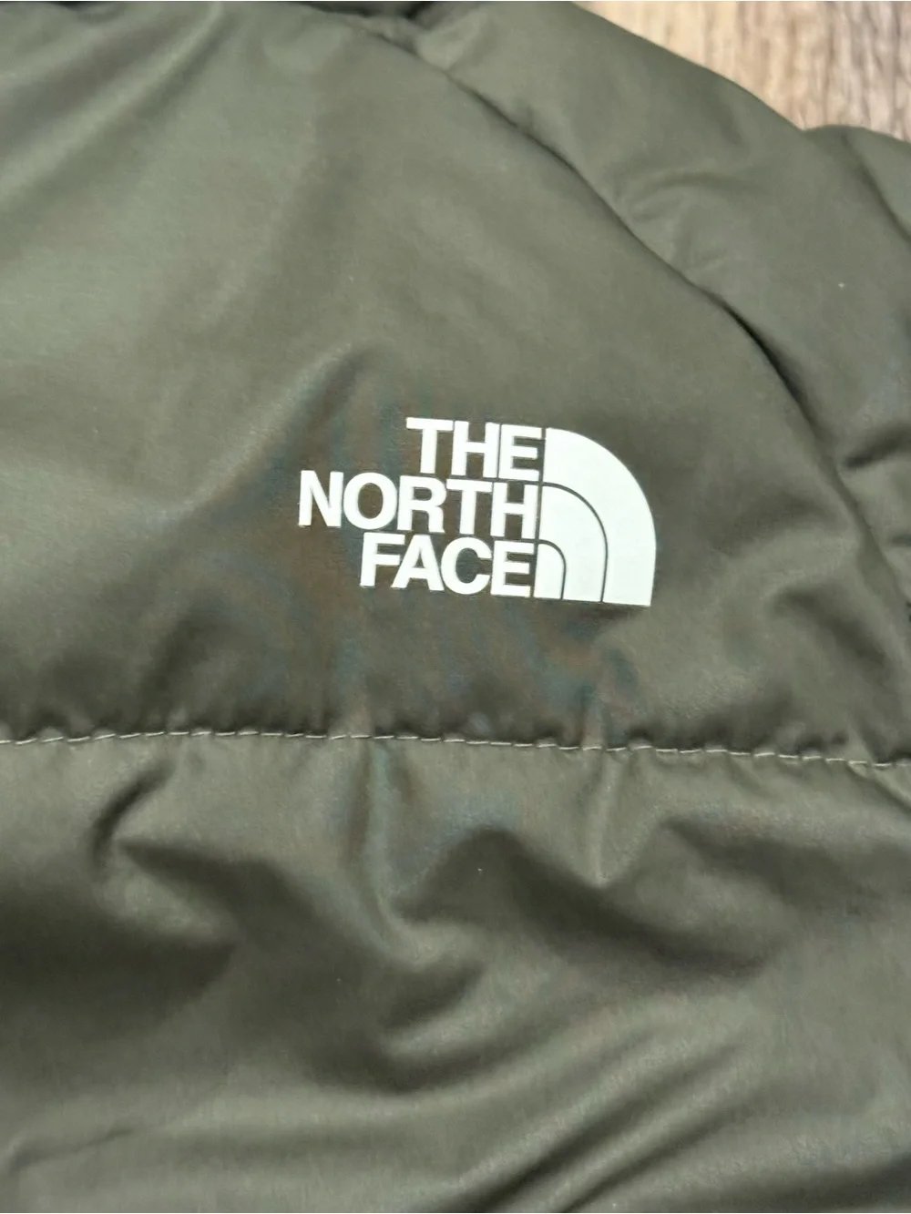 THE NORTH FACE Full Zip Hooded Puffer Jacket Coat Babies Size 6-12 Month